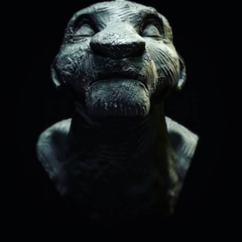 Lion King Diorama Steel animation